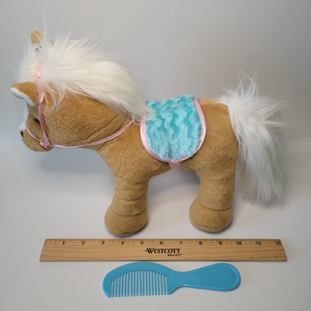 Battat Stuffed Horse Brown W/ 2 Stablemates Books Stuffed Animal Plush Farmcore - Picture 9 of 15